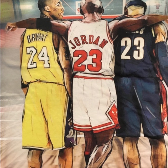 GOAT(basketball NBA Legends) T-shirt - Picture 2 of 5